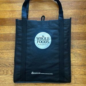 Whole Foods Black Tote Bag